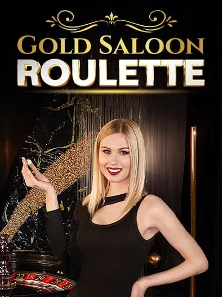 Gold Saloon Roulette Live-Casino-Spiel von Iconic 21 bei PowerUp Casino
