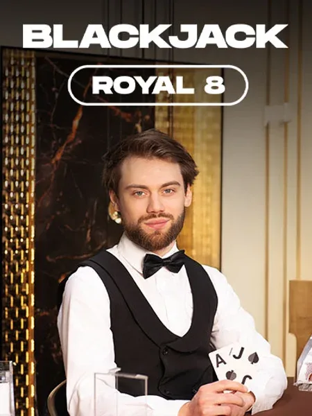 Royal Blackjack 8 Live-Casino-Spiel von Winfinity bei PowerUp Casino