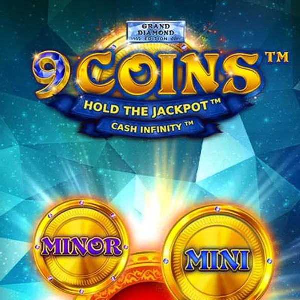 9 Coins Grand Diamond Edition Spielautomat von VoltEnt bei PowerUp Casino